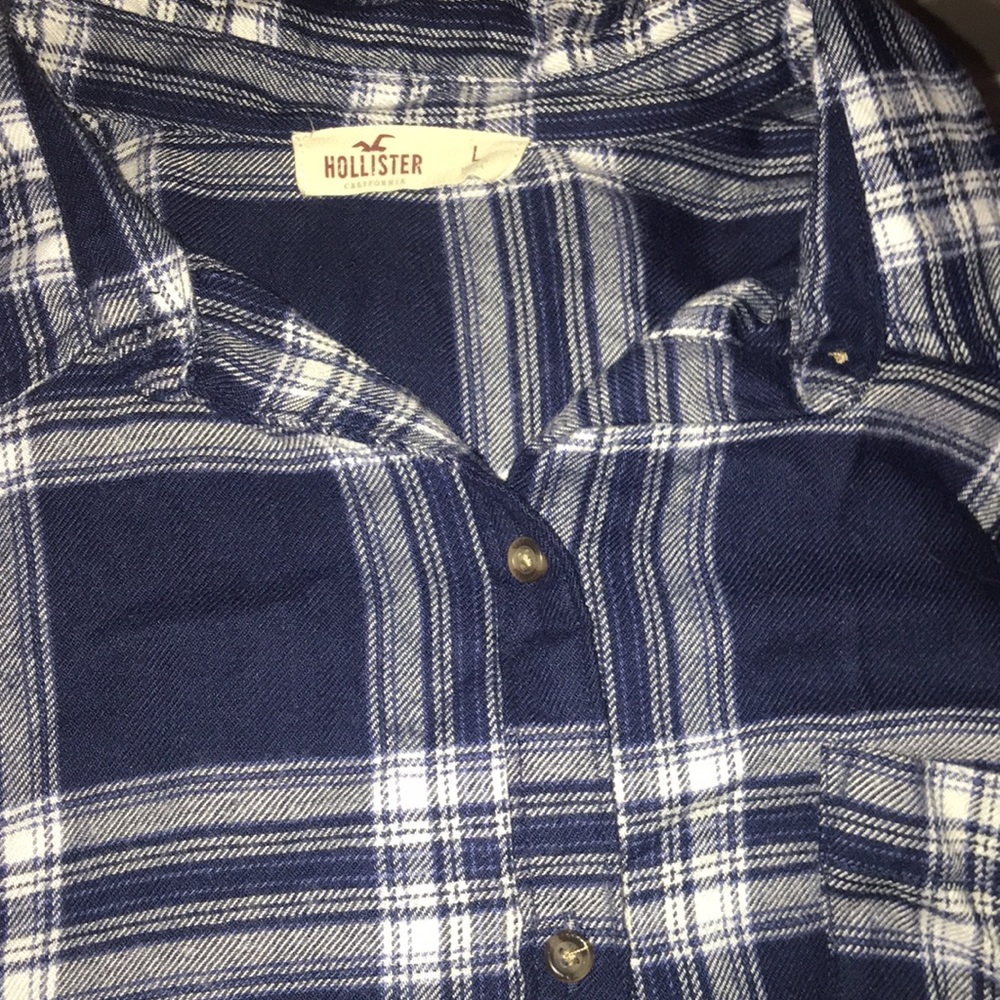 ⭐️Like new Hollister flannel⭐️